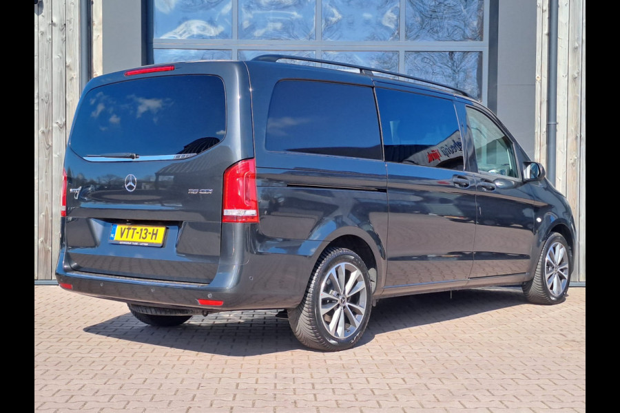 Mercedes-Benz Vito 116 CDI Lang DC Comfort | LED | Cruise | Schuifdeur links | Stoelverwarming | Navi | Camera | Lane Assist | All-seasons |