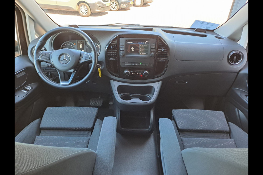 Mercedes-Benz Vito 116 CDI Lang DC Comfort | LED | Cruise | Schuifdeur links | Stoelverwarming | Navi | Camera | Lane Assist | All-seasons |