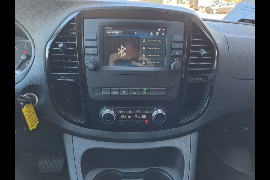 Mercedes-Benz Vito 116 CDI Lang DC Comfort | LED | Cruise | Schuifdeur links | Stoelverwarming | Navi | Camera | Lane Assist | All-seasons |