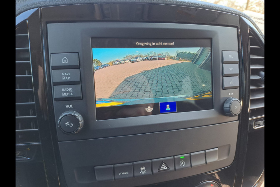 Mercedes-Benz Vito 116 CDI Lang DC Comfort | LED | Cruise | Schuifdeur links | Stoelverwarming | Navi | Camera | Lane Assist | All-seasons |