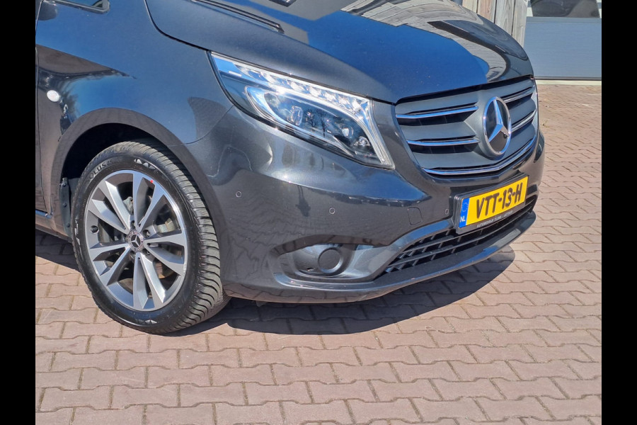 Mercedes-Benz Vito 116 CDI Lang DC Comfort | LED | Cruise | Schuifdeur links | Stoelverwarming | Navi | Camera | Lane Assist | All-seasons |