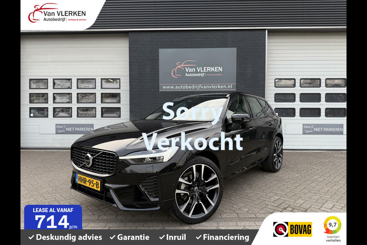 Volvo XC60 2.0 T6 Plug-in hybrid AWD Plus Dark PANO/ 360 / TREKHAAK Volvo XC60 2.0 T6 Plug-in hybrid AWD Plus Dark PANO/ 360 / TREKHAAK