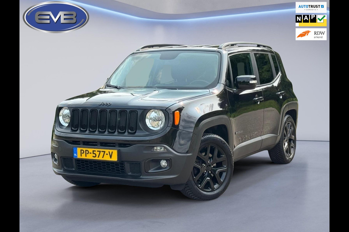 Jeep Renegade 1.6 E-Torq Night Eagle II, trekhaak, mooie complete uitvoering, NL auto met nationale auto pas Jeep Renegade 1.6 E-Torq Night Eagle II, trekhaak, mooie complete uitvoering, NL auto met nationale auto pas