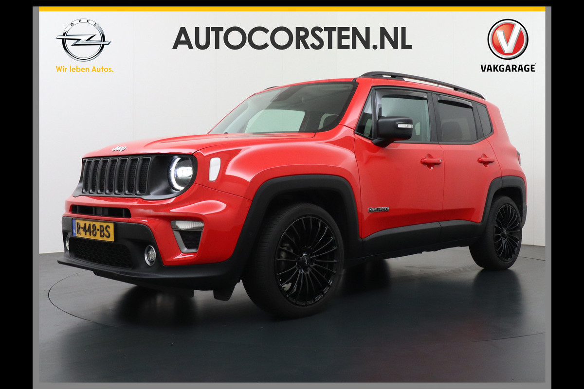 Jeep Renegade T120pk Navi Camera Apple Carplay Android Auto Achteruitrij-Assist Dodehoek-detectie Park-Assist PDC-A+V 19" DAB U-Connect Live 8 Regen-Lichtsensor Led Blindspot monitoring Lane Assist Dim.Binnenspiegel Lmv Privacy Glas Bluetooth Super compleet Slechts 1.295kg in gewicht zorgt voor een laag verbruik en dito kosten!