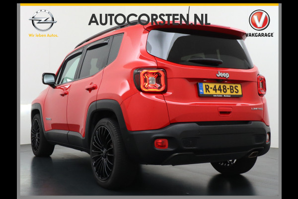 Jeep Renegade T120pk Navi Camera Apple Carplay Android Auto Achteruitrij-Assist Dodehoek-detectie Park-Assist PDC-A+V 19" DAB U-Connect Live 8 Regen-Lichtsensor Led Blindspot monitoring Lane Assist Dim.Binnenspiegel Lmv Privacy Glas Bluetooth Super compleet Slechts 1.295kg in gewicht zorgt voor een laag verbruik en dito kosten!