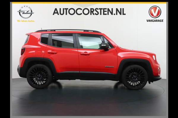 Jeep Renegade T120pk Navi Camera Apple Carplay Android Auto Achteruitrij-Assist Dodehoek-detectie Park-Assist PDC-A+V 19" DAB U-Connect Live 8 Regen-Lichtsensor Led Blindspot monitoring Lane Assist Dim.Binnenspiegel Lmv Privacy Glas Bluetooth Super compleet Slechts 1.295kg in gewicht zorgt voor een laag verbruik en dito kosten!