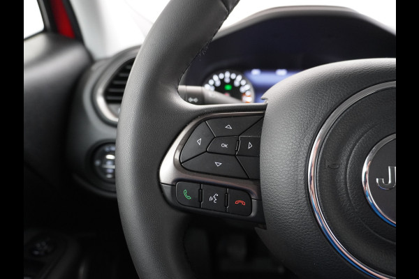 Jeep Renegade T120pk Navi Camera Apple Carplay Android Auto Achteruitrij-Assist Dodehoek-detectie Park-Assist PDC-A+V 19" DAB U-Connect Live 8 Regen-Lichtsensor Led Blindspot monitoring Lane Assist Dim.Binnenspiegel Lmv Privacy Glas Bluetooth Super compleet Slechts 1.295kg in gewicht zorgt voor een laag verbruik en dito kosten!