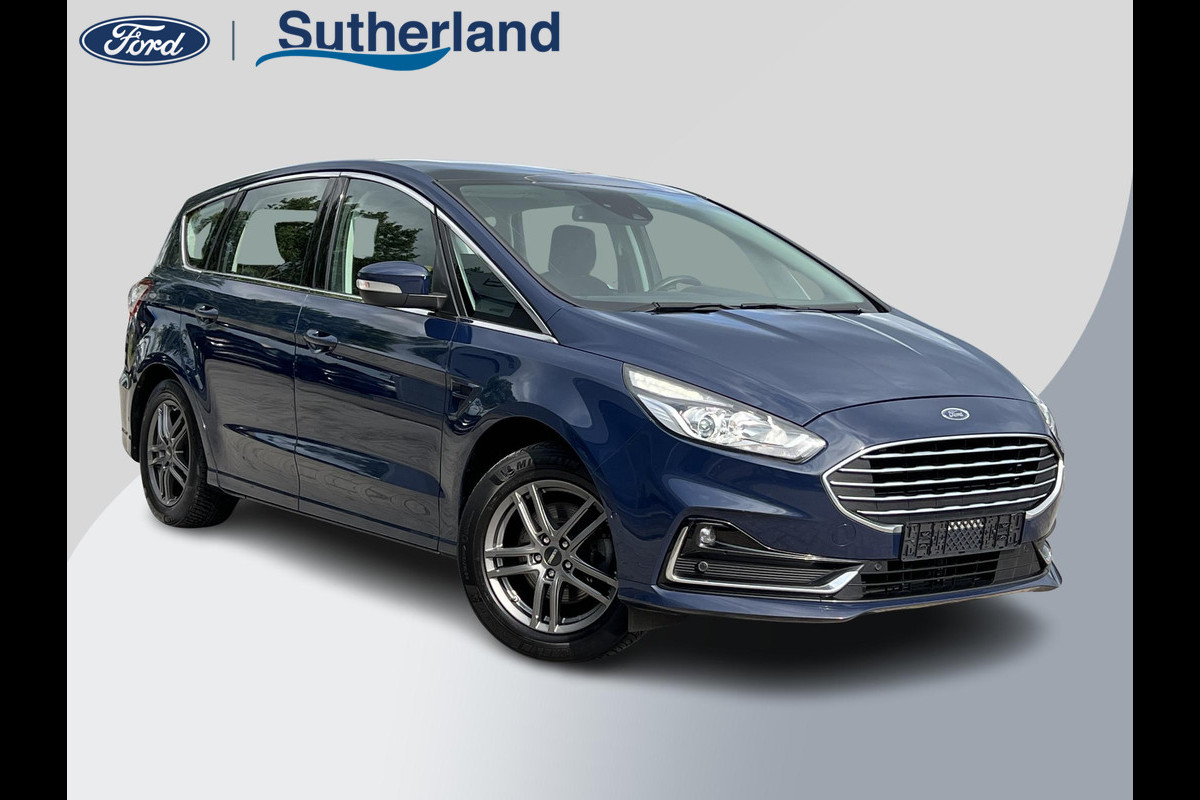 Ford S-Max 2.5 FHEV Titanium 190pk | Panoramadak | Trekhaak | Adaptieve Cruise | Winterpack