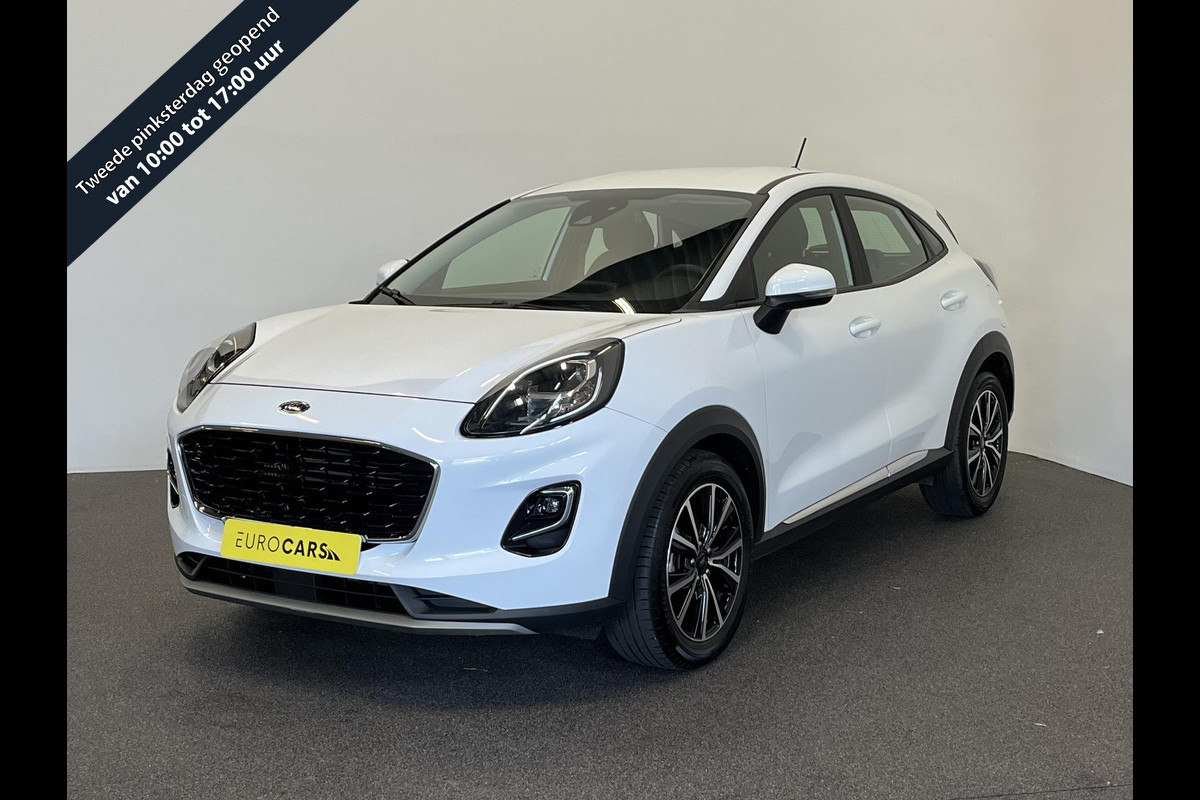 Ford Puma 1.0 EcoBoost Titanium Climate control Cruise control LED Parkeersensor achter Stoel + Stuur verwarming Navigatie Apple Carplay/ Android Auto Ford Puma 1.0 EcoBoost Titanium Climate control Cruise control LED Parkeersensor achter Stoel + Stuur verwarming Navigatie Apple Carplay/ Android Auto