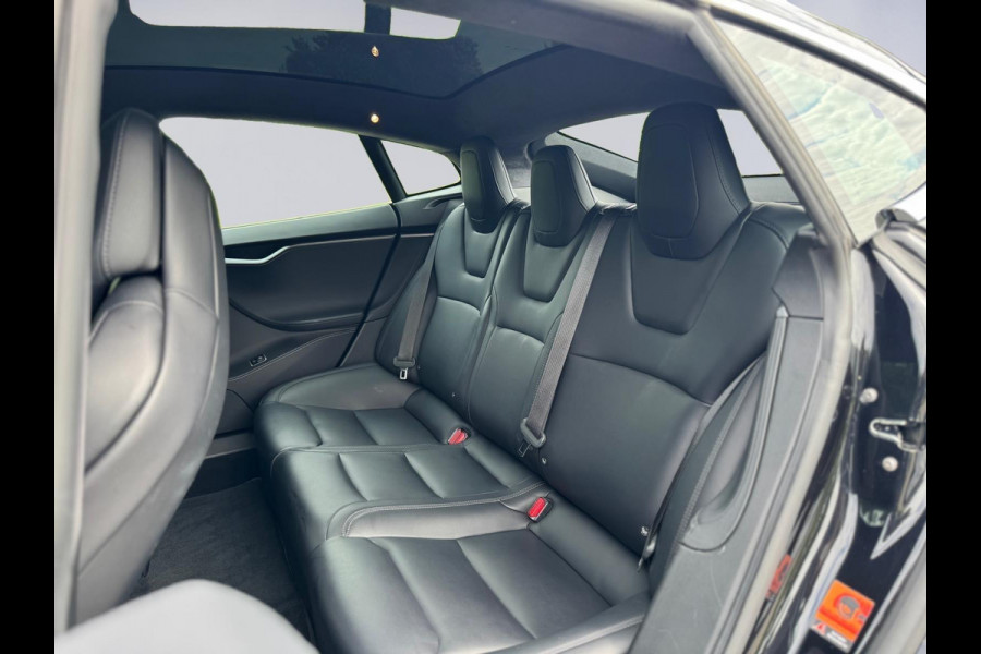 Tesla Model S 75D Base 467 pk, electrisch open panoramadak, luchtvering,leder, Nederlandse auto met nationale auto pas