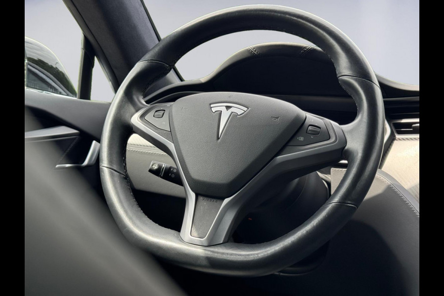 Tesla Model S 75D Base 467 pk, electrisch open panoramadak, luchtvering,leder, Nederlandse auto met nationale auto pas