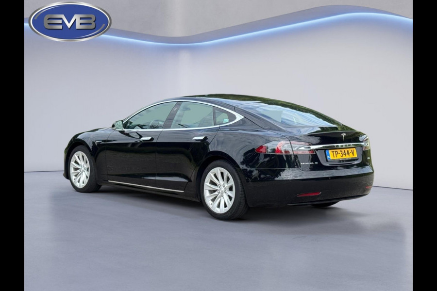 Tesla Model S 75D Base 467 pk, electrisch open panoramadak, luchtvering,leder, Nederlandse auto met nationale auto pas