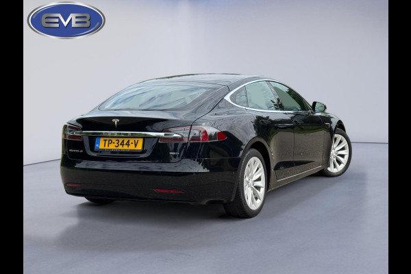 Tesla Model S 75D Base 467 pk, electrisch open panoramadak, luchtvering,leder, Nederlandse auto met nationale auto pas
