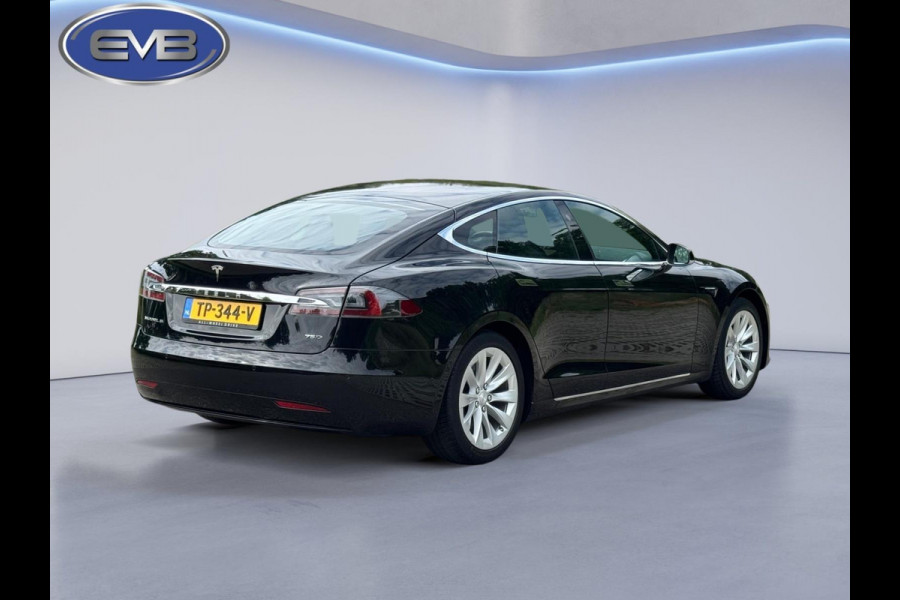 Tesla Model S 75D Base 467 pk, electrisch open panoramadak, luchtvering,leder, Nederlandse auto met nationale auto pas