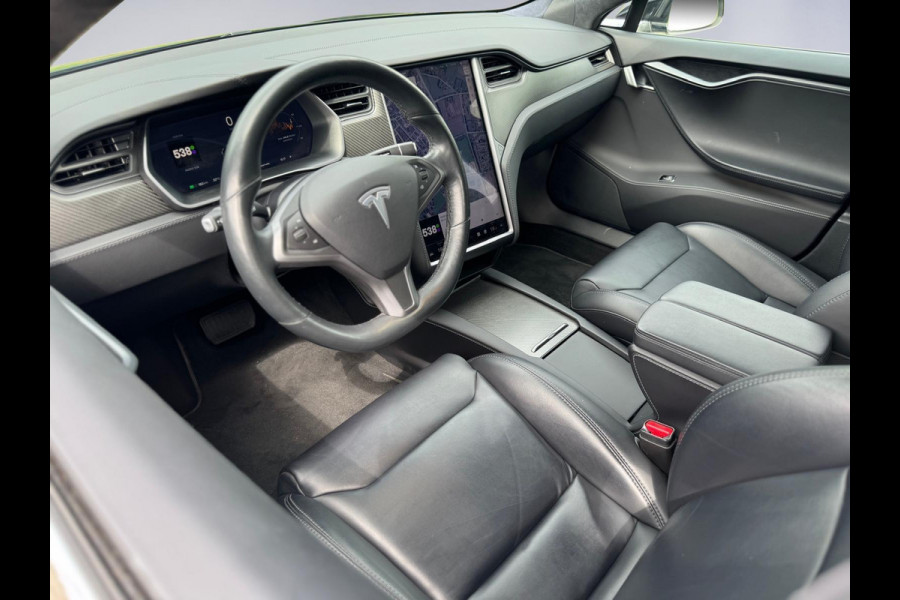 Tesla Model S 75D Base 467 pk, electrisch open panoramadak, luchtvering,leder, Nederlandse auto met nationale auto pas