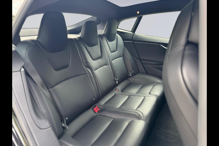 Tesla Model S 75D Base 467 pk, electrisch open panoramadak, luchtvering,leder, Nederlandse auto met nationale auto pas