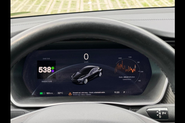 Tesla Model S 75D Base 467 pk, electrisch open panoramadak, luchtvering,leder, Nederlandse auto met nationale auto pas