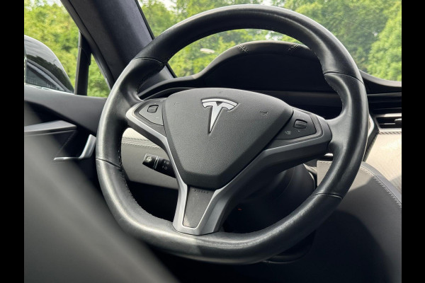 Tesla Model S 75D Base 467 pk, electrisch open panoramadak, luchtvering,leder, Nederlandse auto met nationale auto pas