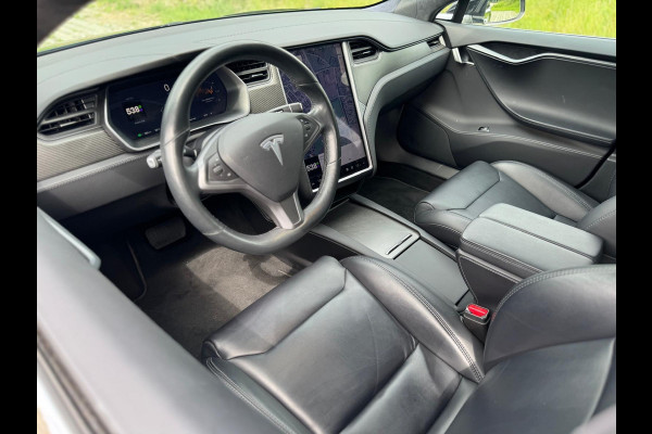 Tesla Model S 75D Base 467 pk, electrisch open panoramadak, luchtvering,leder, Nederlandse auto met nationale auto pas
