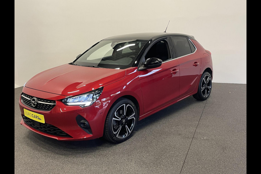 Opel Corsa 1.2 Turbo 100pk Elegance Sky Climate control Cruise control LED Panoramadak Stuurverwarming Stoelverwarming 360 camera Apple Carplay/ Android Auto