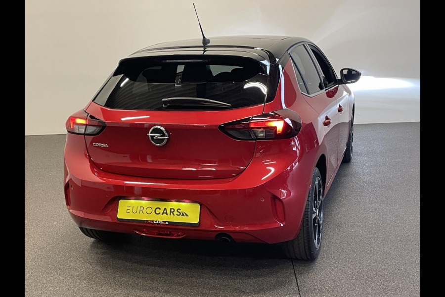 Opel Corsa 1.2 Turbo 100pk Elegance Sky Climate control Cruise control LED Panoramadak Stuurverwarming Stoelverwarming 360 camera Apple Carplay/ Android Auto