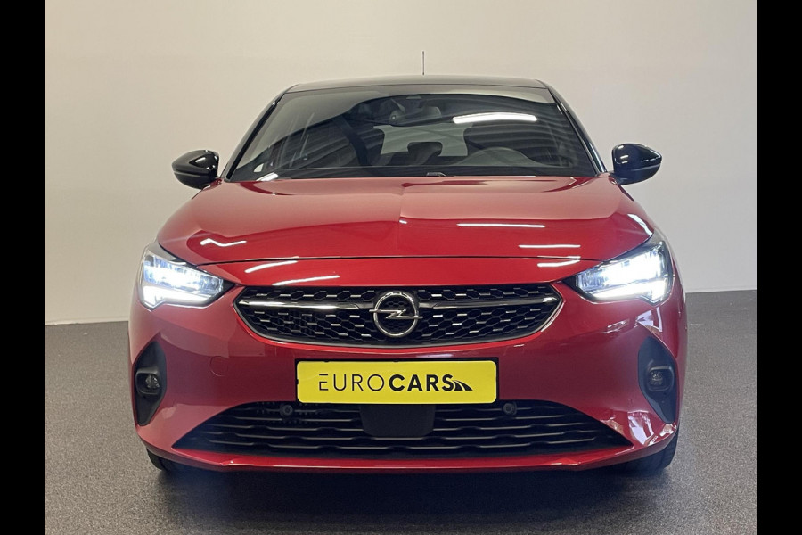 Opel Corsa 1.2 Turbo 100pk Elegance Sky Climate control Cruise control LED Panoramadak Stuurverwarming Stoelverwarming 360 camera Apple Carplay/ Android Auto
