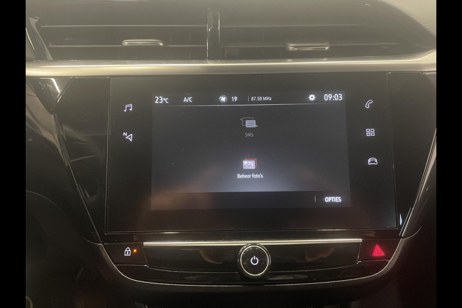Opel Corsa 1.2 Turbo 100pk Elegance Sky Climate control Cruise control LED Panoramadak Stuurverwarming Stoelverwarming 360 camera Apple Carplay/ Android Auto