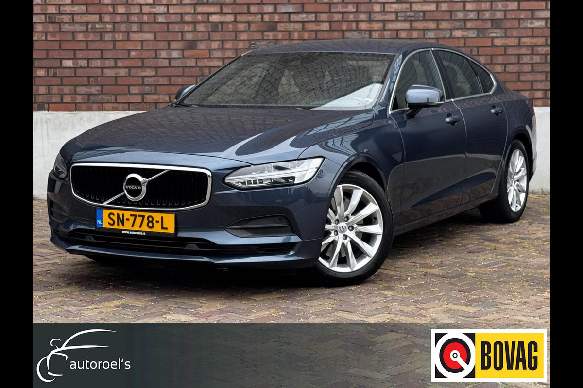 Volvo S90 2.0 T4 Momentum+ / 190 PK / Trekhaak / Automaat / Leder + Stoelverwarming / Adaptive Cruise / Navigatie Volvo S90 2.0 T4 Momentum+ / 190 PK / Trekhaak / Automaat / Leder + Stoelverwarming / Adaptive Cruise / Navigatie