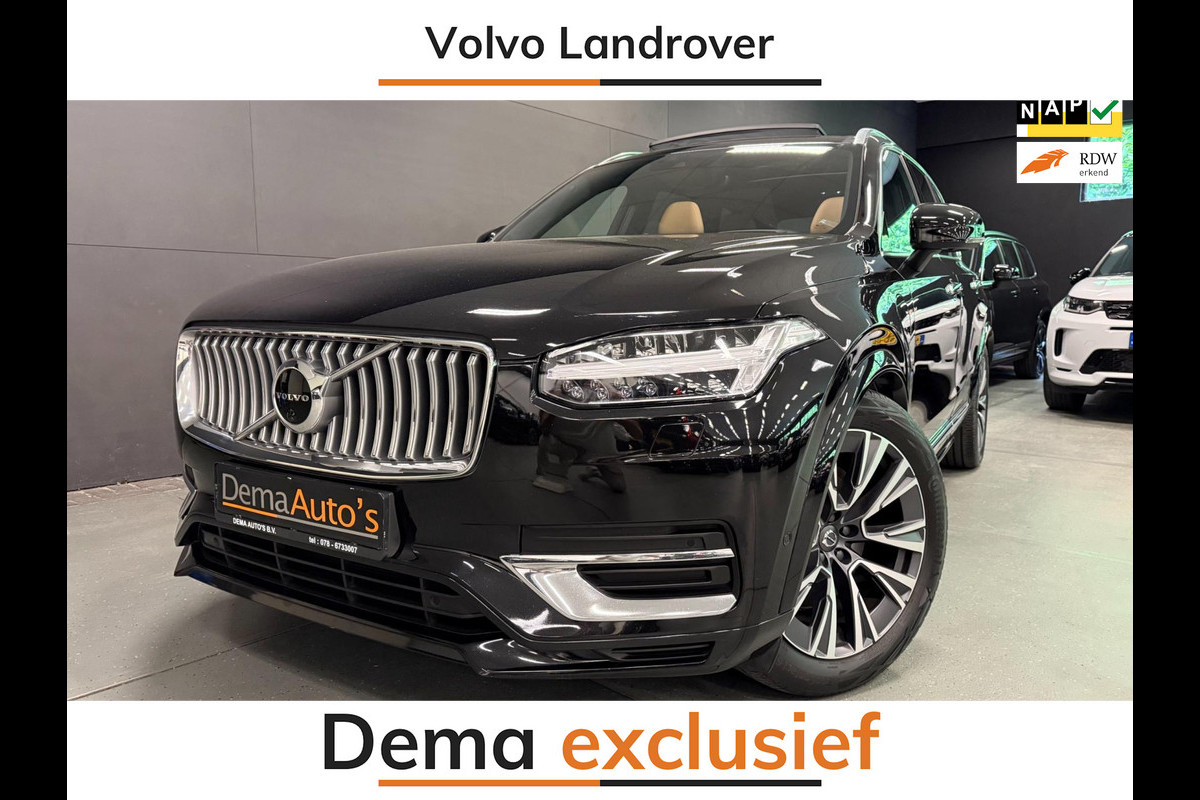 Volvo XC90 2.0 T8 Recharge AWD EXCLUSIVE 7P PANO/B&W/L-VERING/LEDER/DAB/AIRCO-STOELEN/ FULL-OPTION!!! Volvo XC90 2.0 T8 Recharge AWD EXCLUSIVE 7P PANO/B&W/L-VERING/LEDER/DAB/AIRCO-STOELEN/ FULL-OPTION!!!