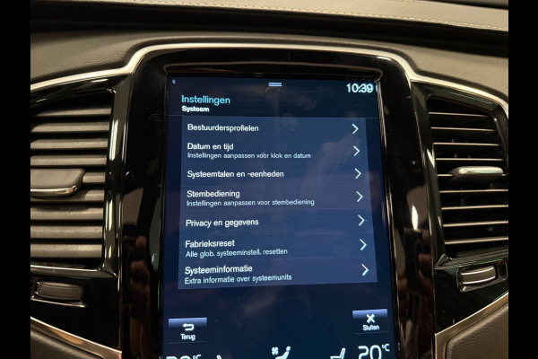 Volvo XC90 2.0 T8 Recharge AWD EXCLUSIVE 7P PANO/B&W/L-VERING/LEDER/DAB/AIRCO-STOELEN/ FULL-OPTION!!!
