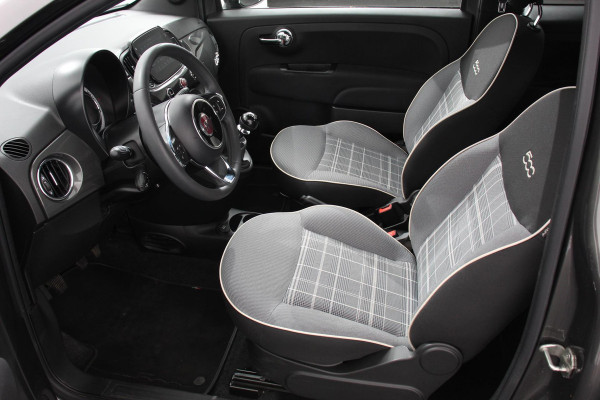 Fiat 500C 1.2 Lounge Navigatie  Apple Carplay/Android Auto  Climate Control  Cruise Control  Parkeersensoren Achter  Lichtmetalen Velgen