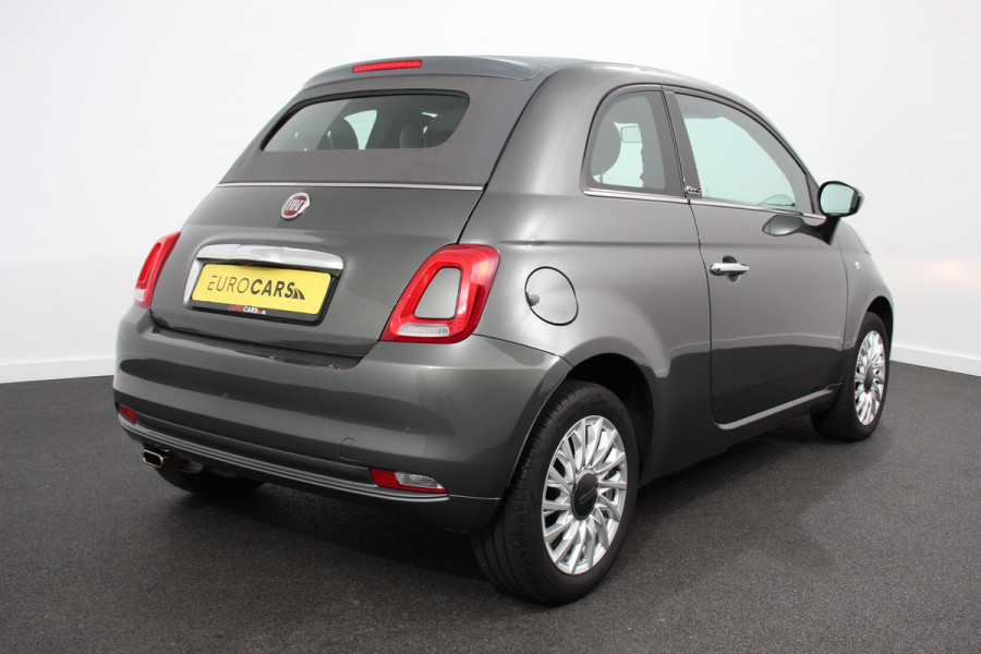 Fiat 500C 1.2 Lounge Navigatie  Apple Carplay/Android Auto  Climate Control  Cruise Control  Parkeersensoren Achter  Lichtmetalen Velgen