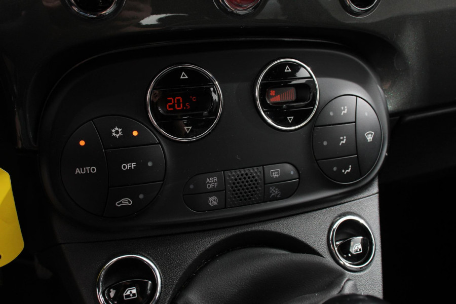 Fiat 500C 1.2 Lounge Navigatie  Apple Carplay/Android Auto  Climate Control  Cruise Control  Parkeersensoren Achter  Lichtmetalen Velgen