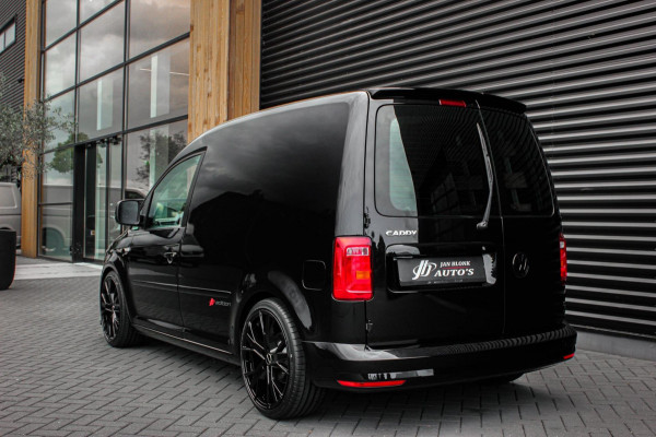 Volkswagen Caddy 2.0 TDI 185PK JB-EDITION / FULL BLACK / SCHROEFSET / LEDEREN BEKLEDING / NIEUWSTAAT / ELEK-PAKKET / AIRCO / APPLE