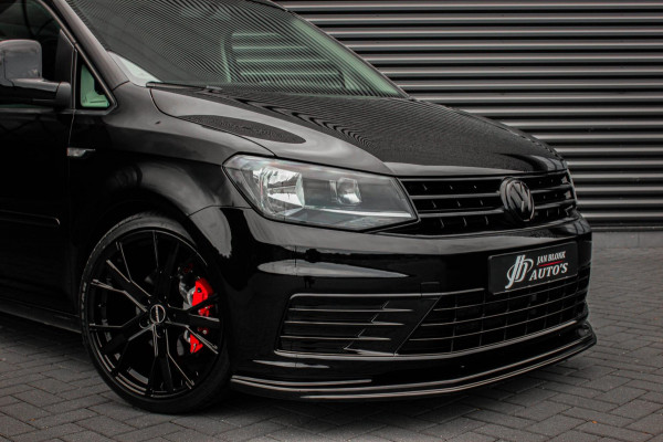 Volkswagen Caddy 2.0 TDI 185PK JB-EDITION / FULL BLACK / SCHROEFSET / LEDEREN BEKLEDING / NIEUWSTAAT / ELEK-PAKKET / AIRCO / APPLE