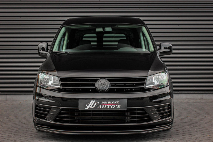 Volkswagen Caddy 2.0 TDI 185PK JB-EDITION / FULL BLACK / SCHROEFSET / LEDEREN BEKLEDING / NIEUWSTAAT / ELEK-PAKKET / AIRCO / APPLE