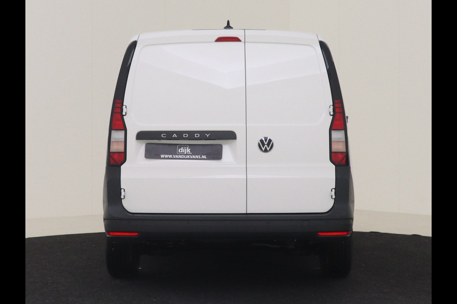 Volkswagen Caddy Maxi L2 120 PK TDI DSG 2 PERSOONS ( BPM VRIJ ) AIRCO CRUISE NAVIGATIE DMV CARPLAY DIGITAAL DISPLAY PARKEER SENSOREN ACHTER