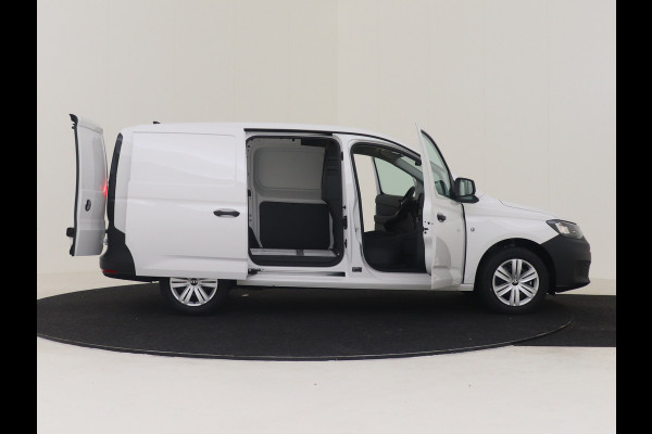 Volkswagen Caddy Maxi L2 120 PK TDI DSG 2 PERSOONS ( BPM VRIJ ) AIRCO CRUISE NAVIGATIE DMV CARPLAY DIGITAAL DISPLAY PARKEER SENSOREN ACHTER