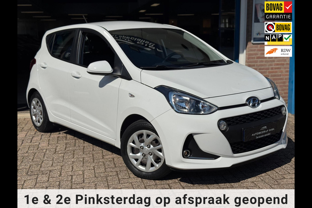 Hyundai i10 1.0i Comfort 2019 WIT AIRCO NAP APK BTW 1e Eig!