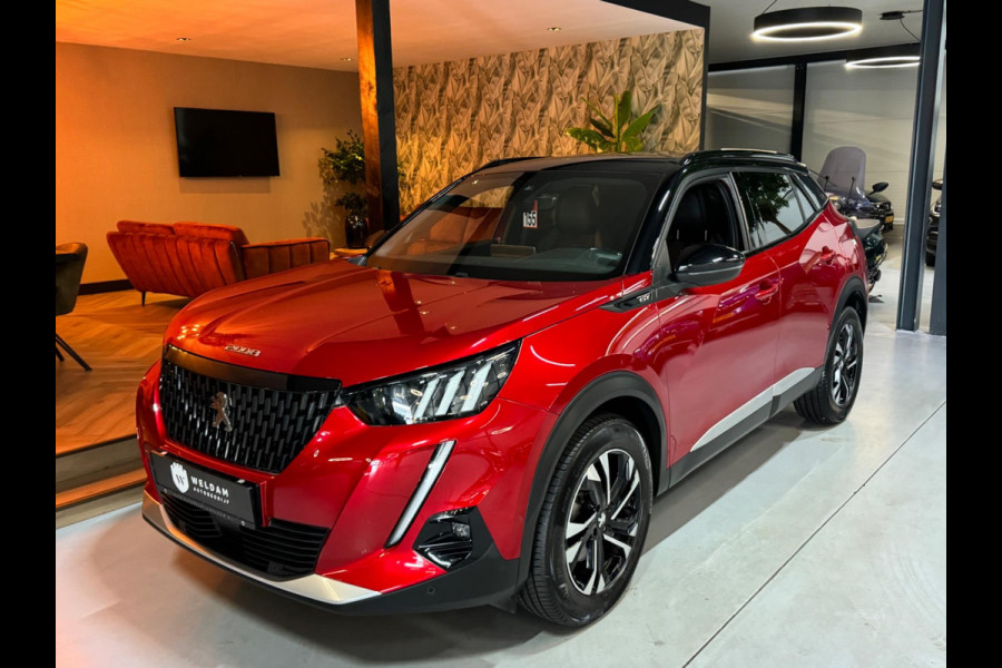 Peugeot 2008 1.2 PureTech GT Garantie 155PK 360 Camera Sfeer Led Blindspot Lane Parkeerhulp DAB PDC Cruise Navi Clima Rijklaar