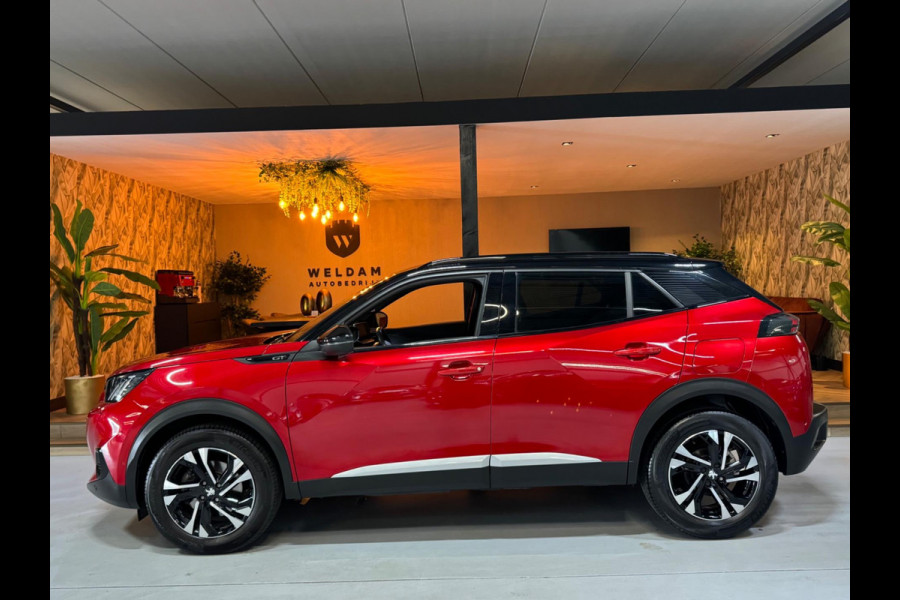 Peugeot 2008 1.2 PureTech GT Garantie 155PK 360 Camera Sfeer Led Blindspot Lane Parkeerhulp DAB PDC Cruise Navi Clima Rijklaar
