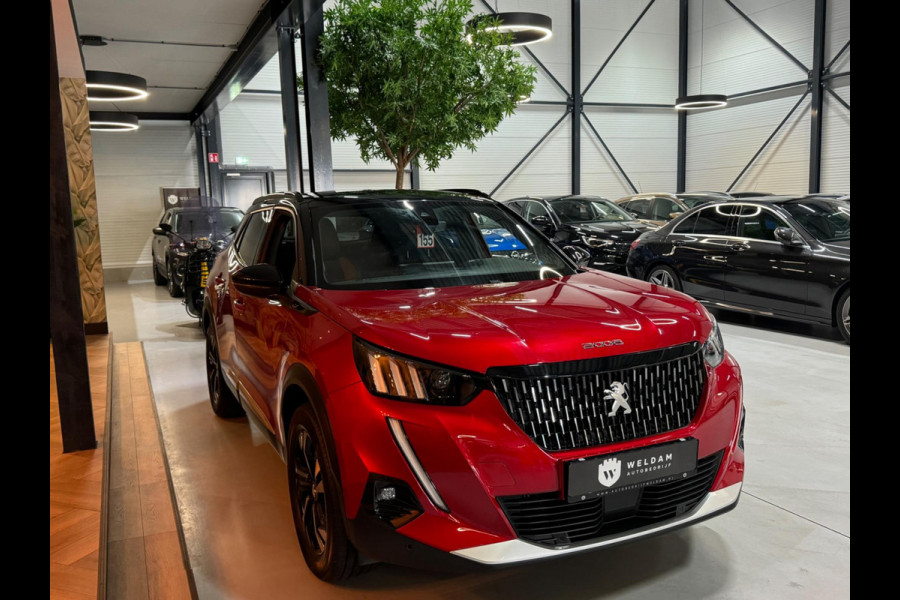 Peugeot 2008 1.2 PureTech GT Garantie 155PK 360 Camera Sfeer Led Blindspot Lane Parkeerhulp DAB PDC Cruise Navi Clima Rijklaar