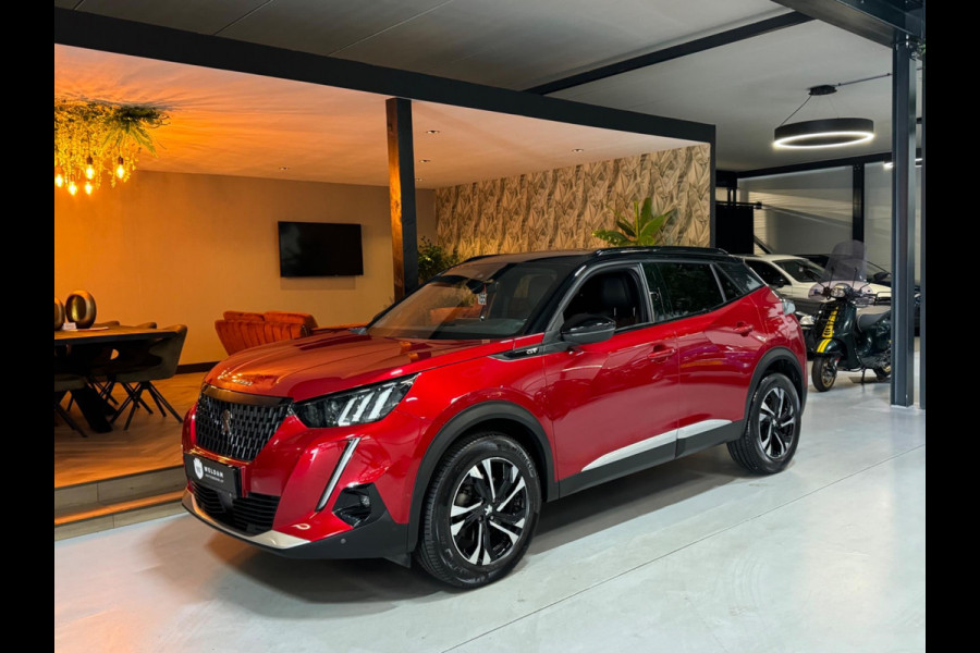 Peugeot 2008 1.2 PureTech GT Garantie 155PK 360 Camera Sfeer Led Blindspot Lane Parkeerhulp DAB PDC Cruise Navi Clima Rijklaar