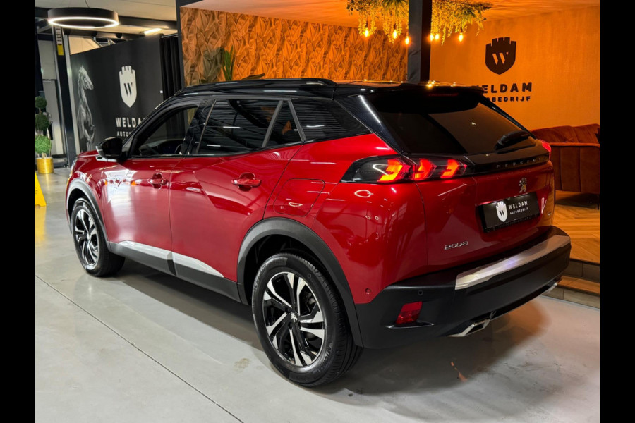 Peugeot 2008 1.2 PureTech GT Garantie 155PK 360 Camera Sfeer Led Blindspot Lane Parkeerhulp DAB PDC Cruise Navi Clima Rijklaar
