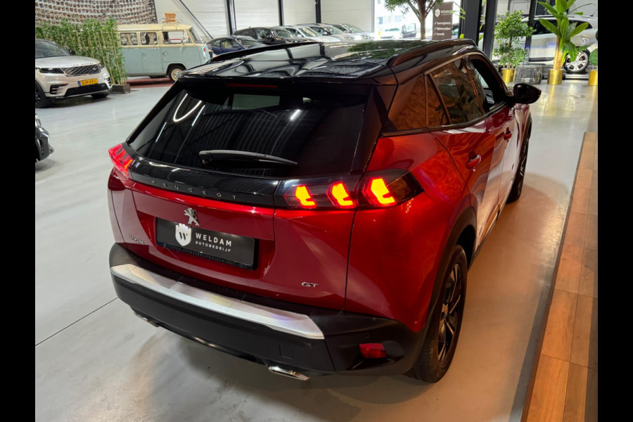 Peugeot 2008 1.2 PureTech GT Garantie 155PK 360 Camera Sfeer Led Blindspot Lane Parkeerhulp DAB PDC Cruise Navi Clima Rijklaar