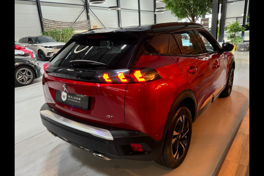 Peugeot 2008 1.2 PureTech GT Garantie 155PK 360 Camera Sfeer Led Blindspot Lane Parkeerhulp DAB PDC Cruise Navi Clima Rijklaar