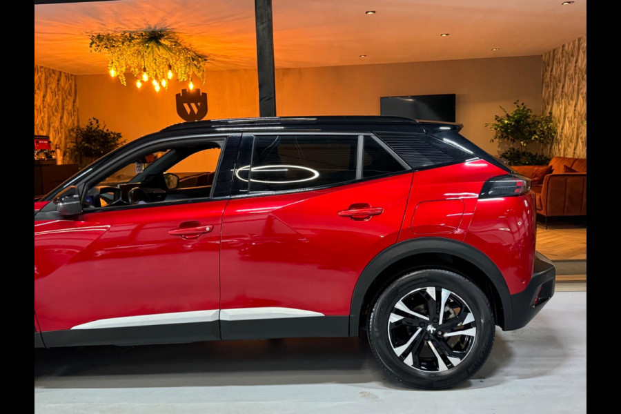 Peugeot 2008 1.2 PureTech GT Garantie 155PK 360 Camera Sfeer Led Blindspot Lane Parkeerhulp DAB PDC Cruise Navi Clima Rijklaar