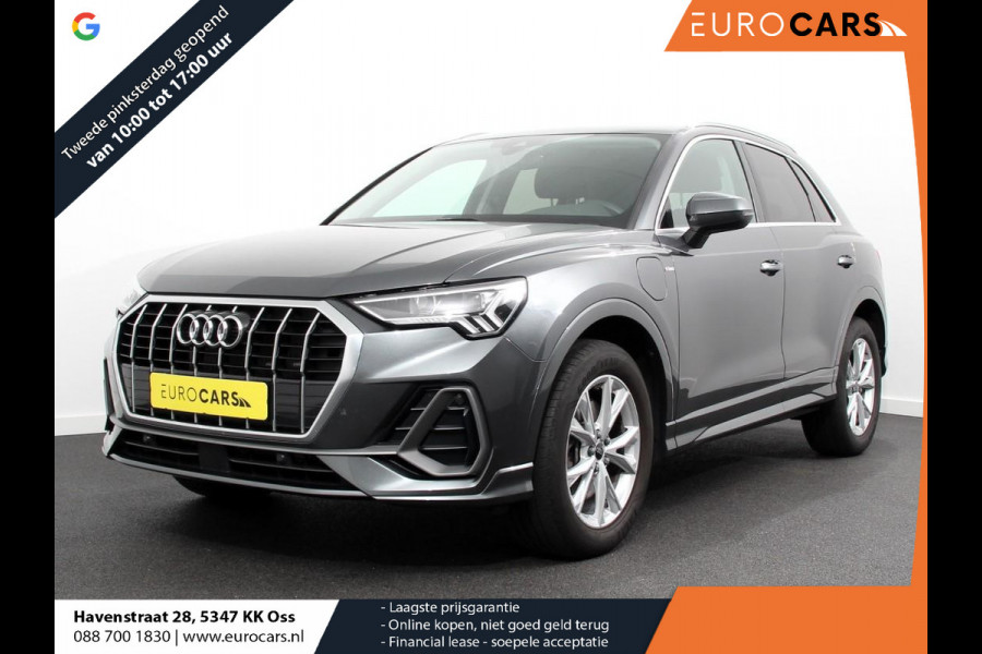 Audi Q3 45 TFSI e 245pk S-Line Plus PHEV Navigatie Apple Carplay/Android auto Climate Control Adaptive Cruise Control Electrisch bedienbare achterklep