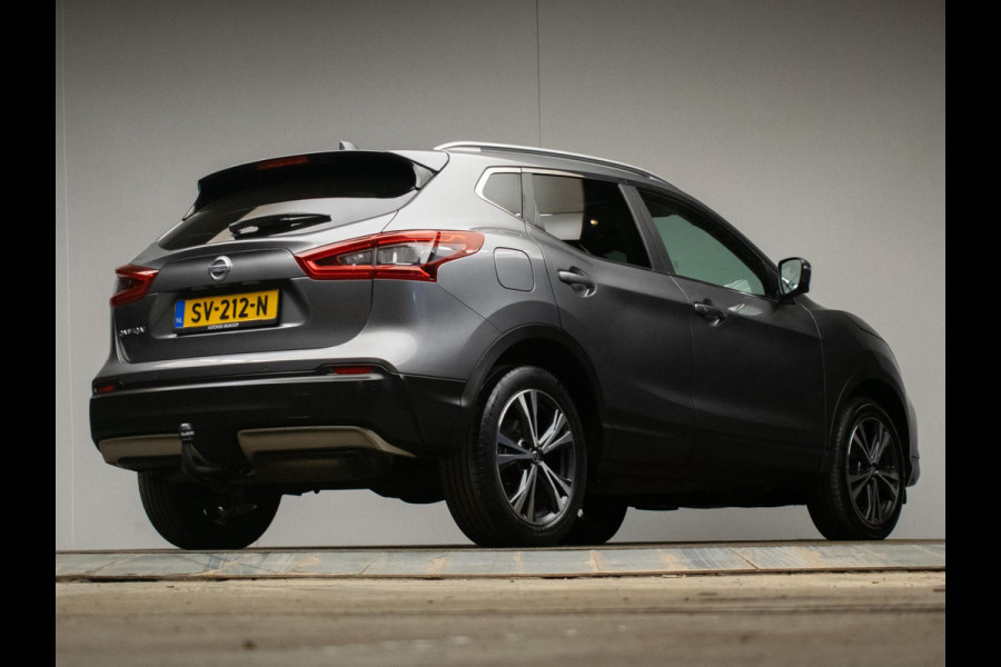 Nissan QASHQAI 1.2 N-Connecta Sport (PANORAMADAK,NAVI,CAMERA,360 VIEW,CLIMATE,CRUISE,LED,SPORTSTOELEN,LM VELGEN,NETTE STAAT)