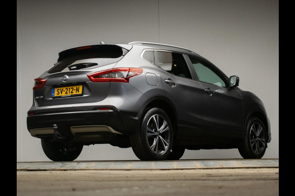 Nissan QASHQAI 1.2 N-Connecta Sport (PANORAMADAK,NAVI,CAMERA,360 VIEW,CLIMATE,CRUISE,LED,SPORTSTOELEN,LM VELGEN,NETTE STAAT)